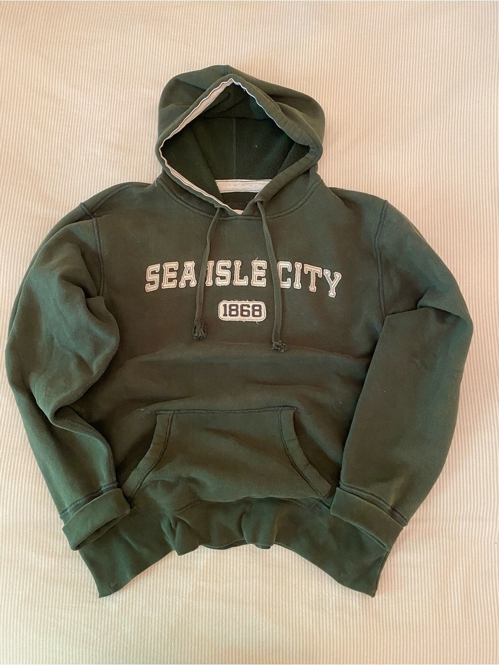 J. America Forest Green SEA ISLE CITY Pullover Hoodie